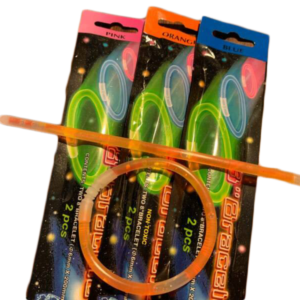BRACELET chem light 2pc 8in 6x