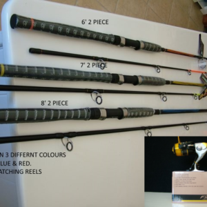 COMBO pioner8ft fire +5000reel
