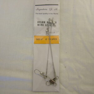 "WIRE LEADER BLACK 6"""