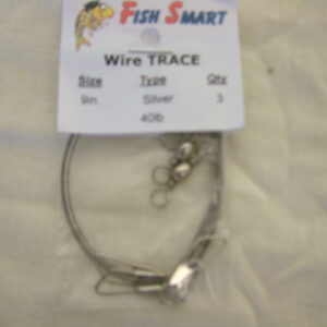 WIRE LEADER SILVER 9''