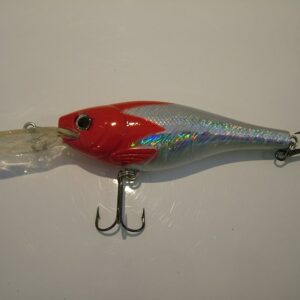LURE  shadder red &silver 10cm