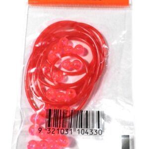 BEADS &PLASTIC RED