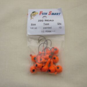 LURE  JIG HEAD 1/4OZCOLP/P10