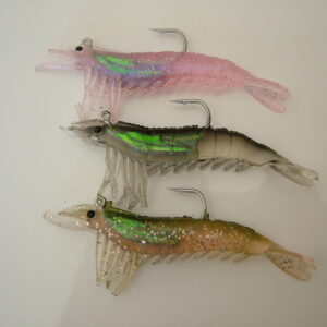 LURE SHRIMP RIGGED 2.75"