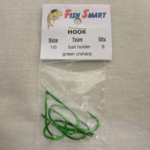 HOOK GREENbait holder 1/0 x 6p