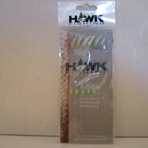 BAIT jig hawk#8 fish /skin lum