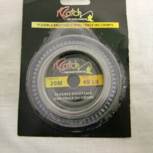 WIRE N/COATED 40lbx30 m BLACK