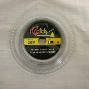 WIRE N/COATED100LBx30 m black