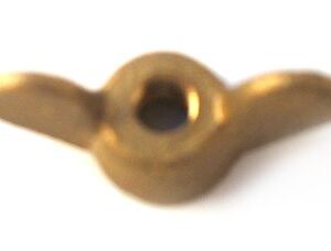 BAIT PUMP WING NUT Brass