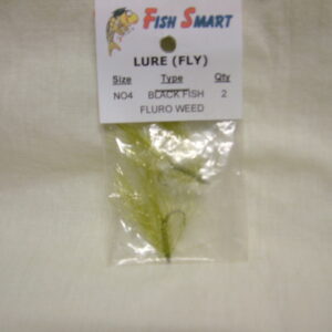 LURE FLY BLACK FISH