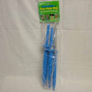 TENT POLE PEG SET (4+TOOL)