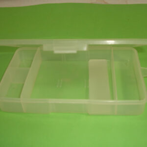 Tackle Box Clear 4 Compartment