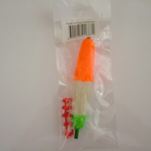 Float Bobby Small 50pc Hard Polly ORAN/CREAM